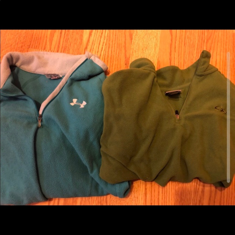 Under armpit and champion size small